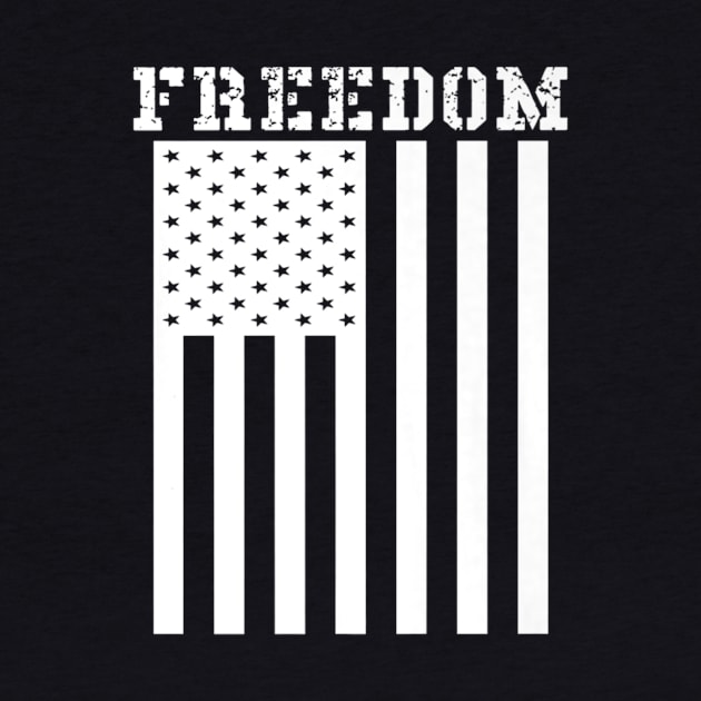 Freedom American Flag Graphic Patriotic Usa Pride by Macy XenomorphQueen